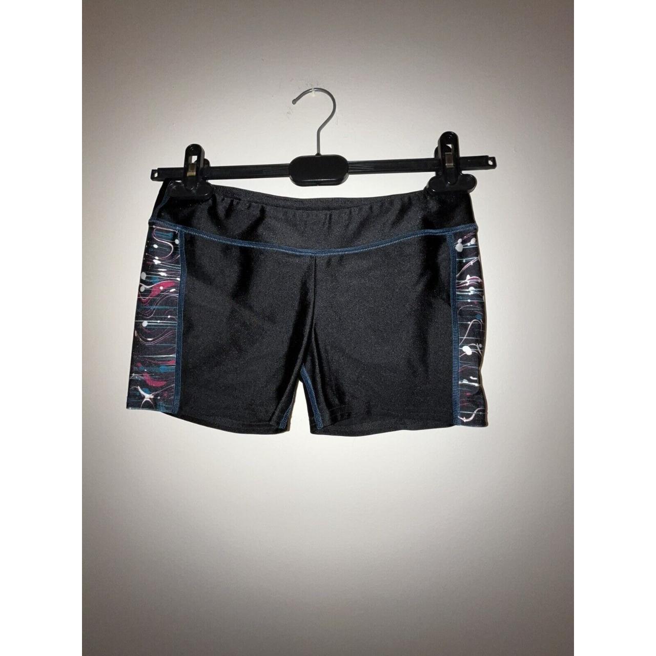 Plum Practicewear Shorts Adult Size Medium black... - Depop