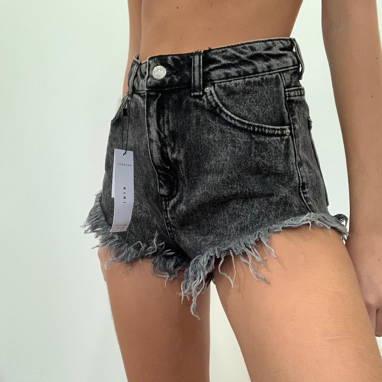 topshop black shorts