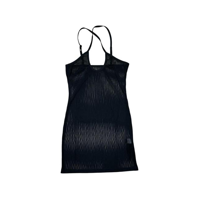 Vintage House of CB Teal Satin Button-Back Depop