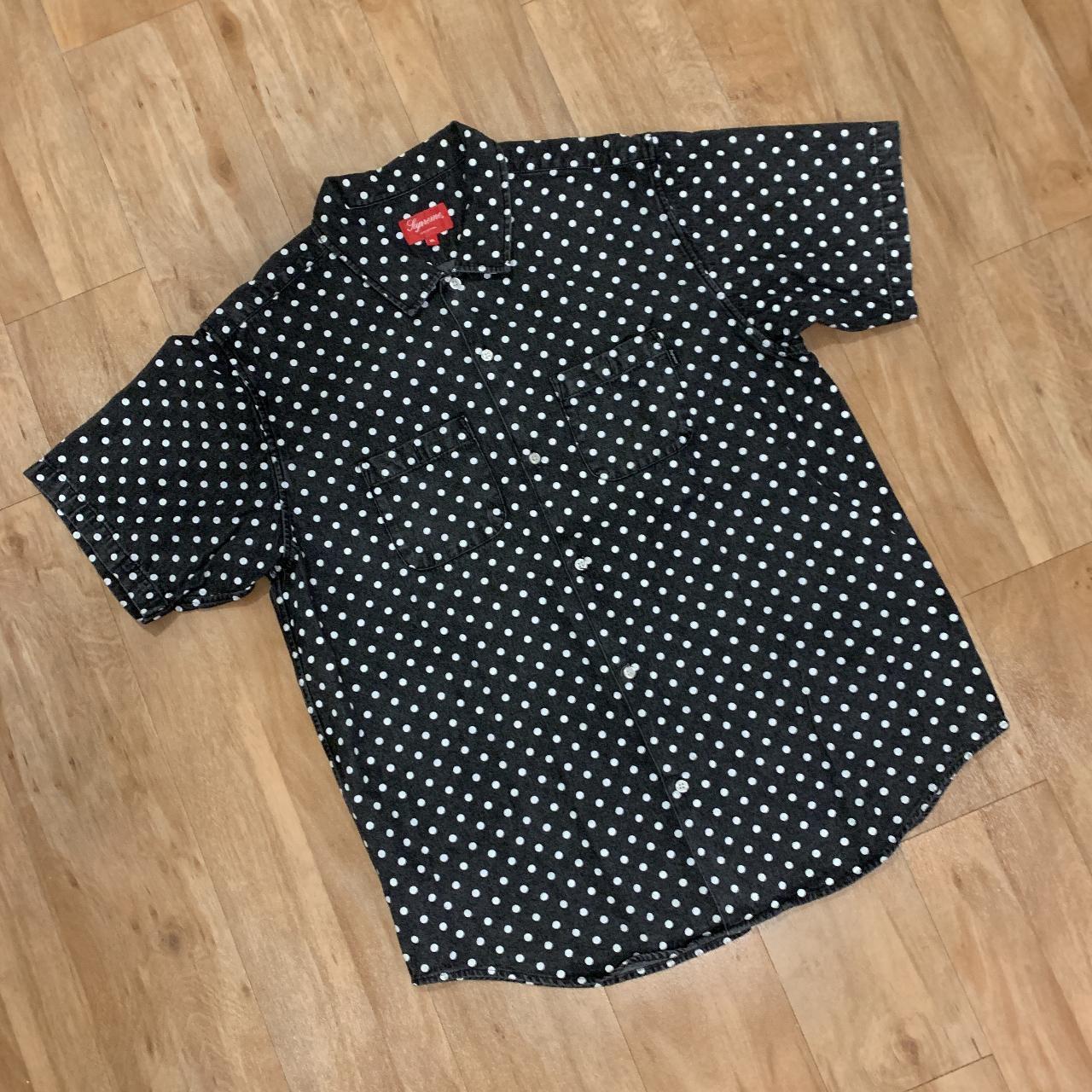 Supreme polka dot shirt sale