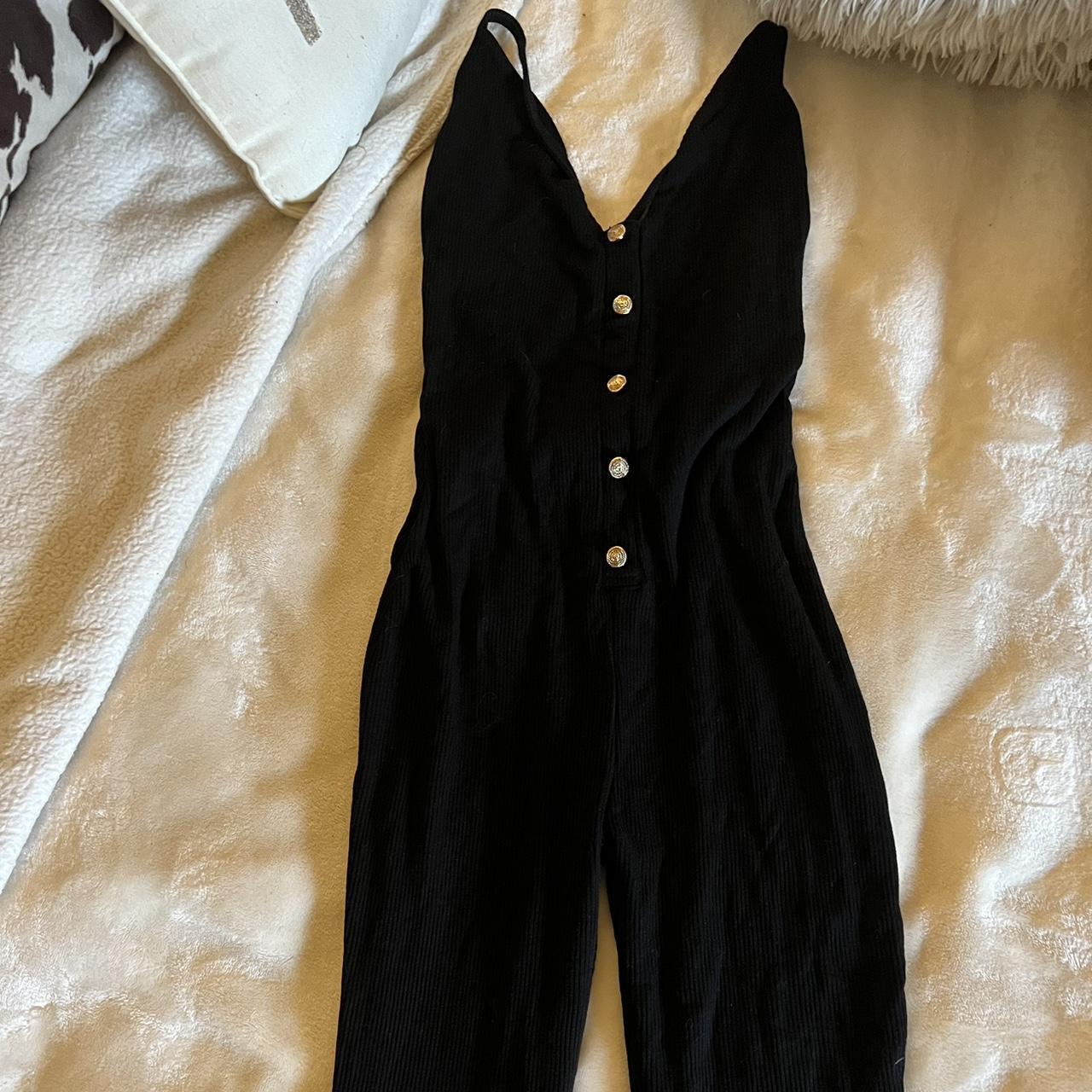 Naked Wardrobe Women S Black Jumpsuit Depop