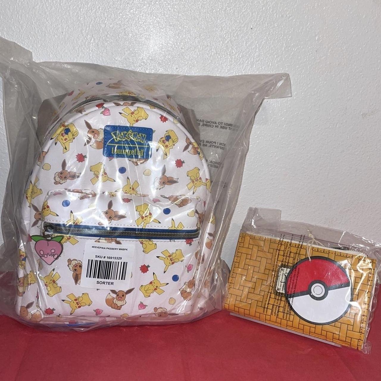 Exclusive Loungefly Pokemon Eevee & Pikachu Fruity - Depop