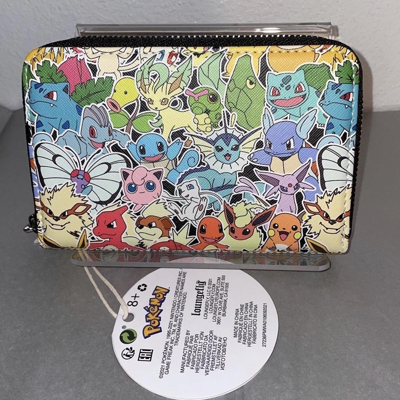 Loungefly Pokemon Ombre Zip Around Wallet