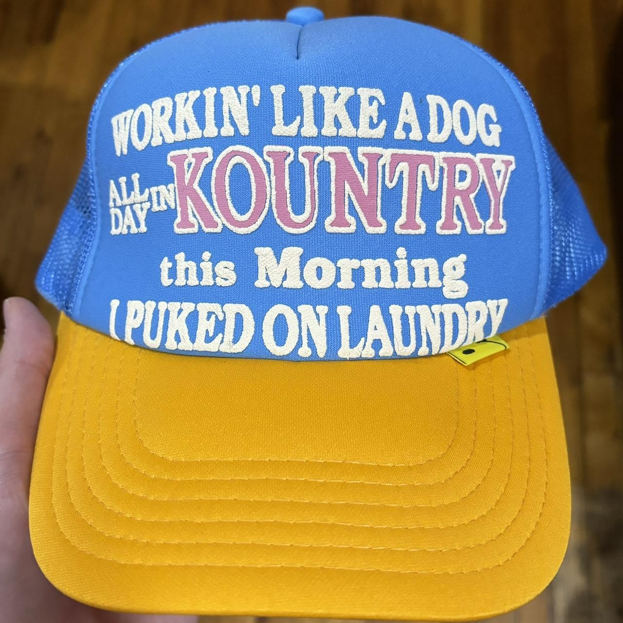 Kapital Kountry Workin Like a Dog trucker hat ... - Depop