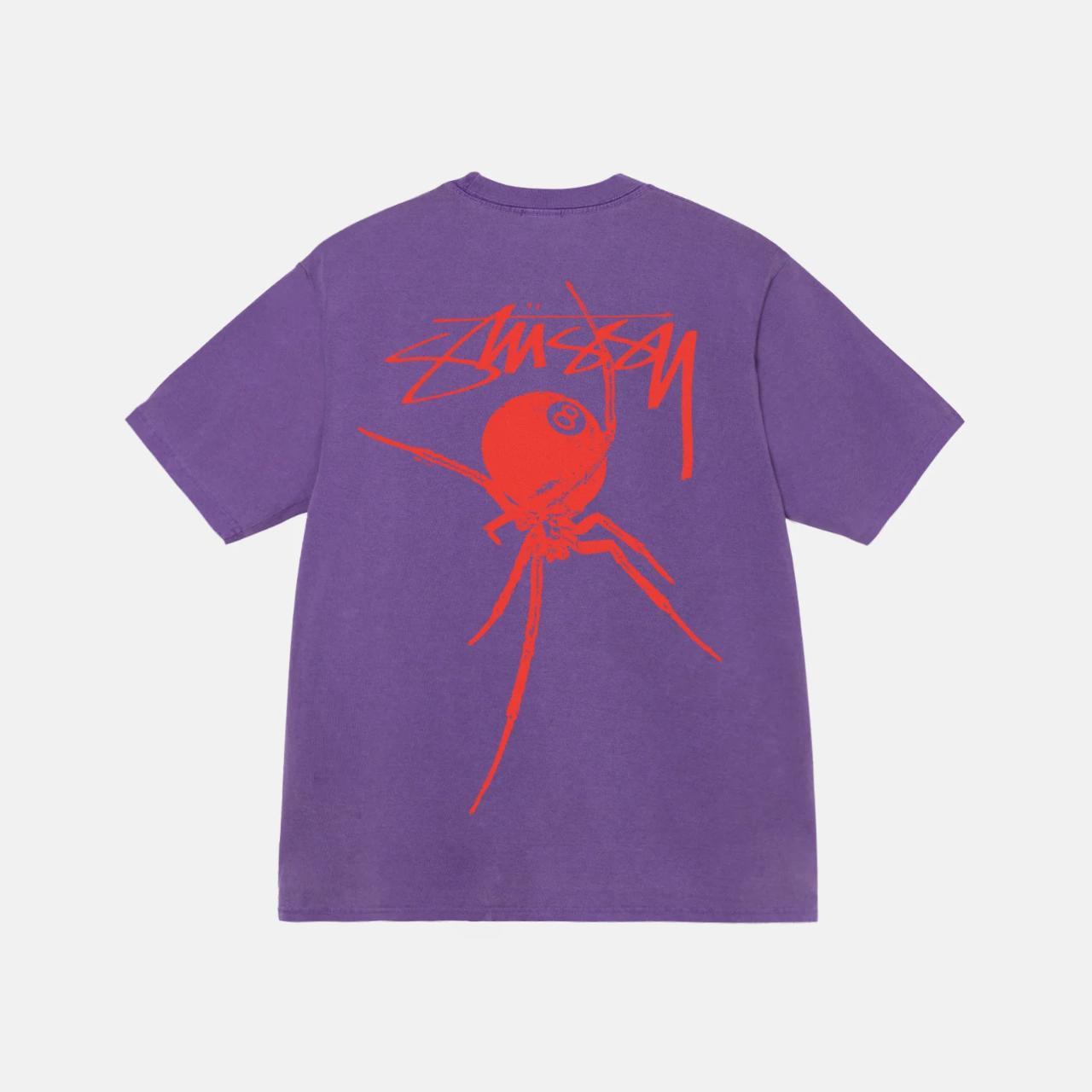 STUSSY ARACHNID TEE PIGMENT DYED #stussy #vintage | Depop