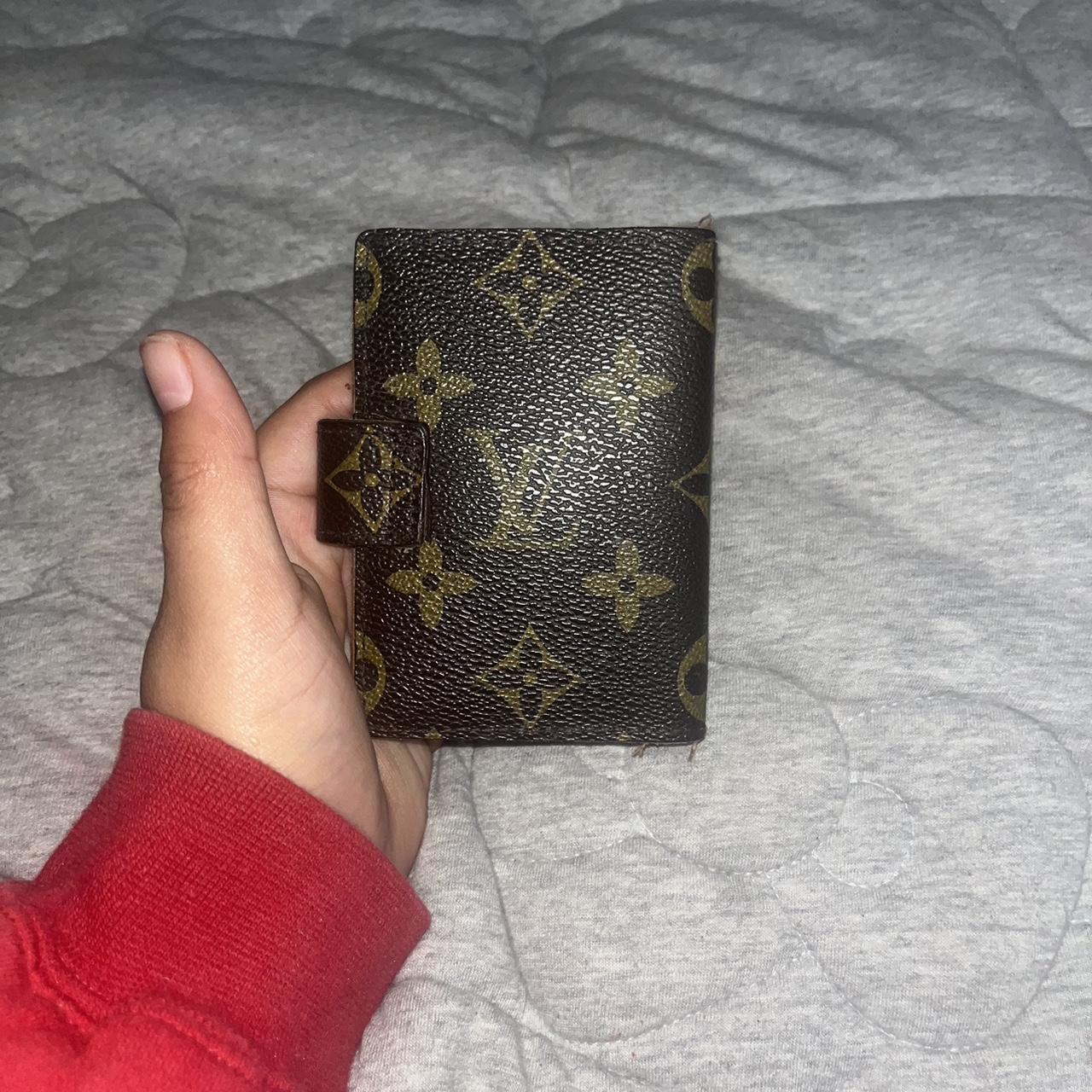 Louis Vuitton Monogram Compact Pallas Wallet with - Depop