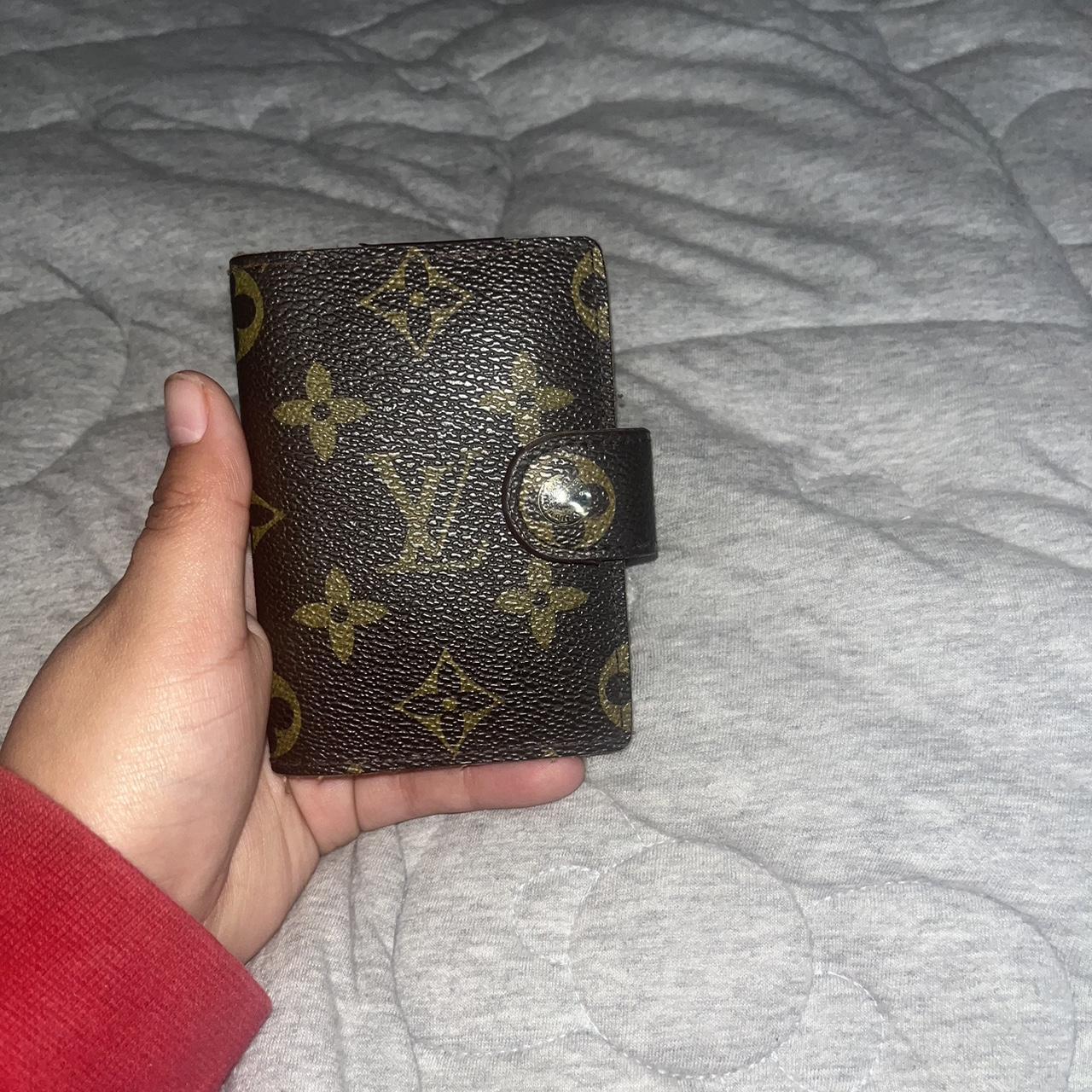 Louis Vuitton Monogram Compact Pallas Wallet with - Depop