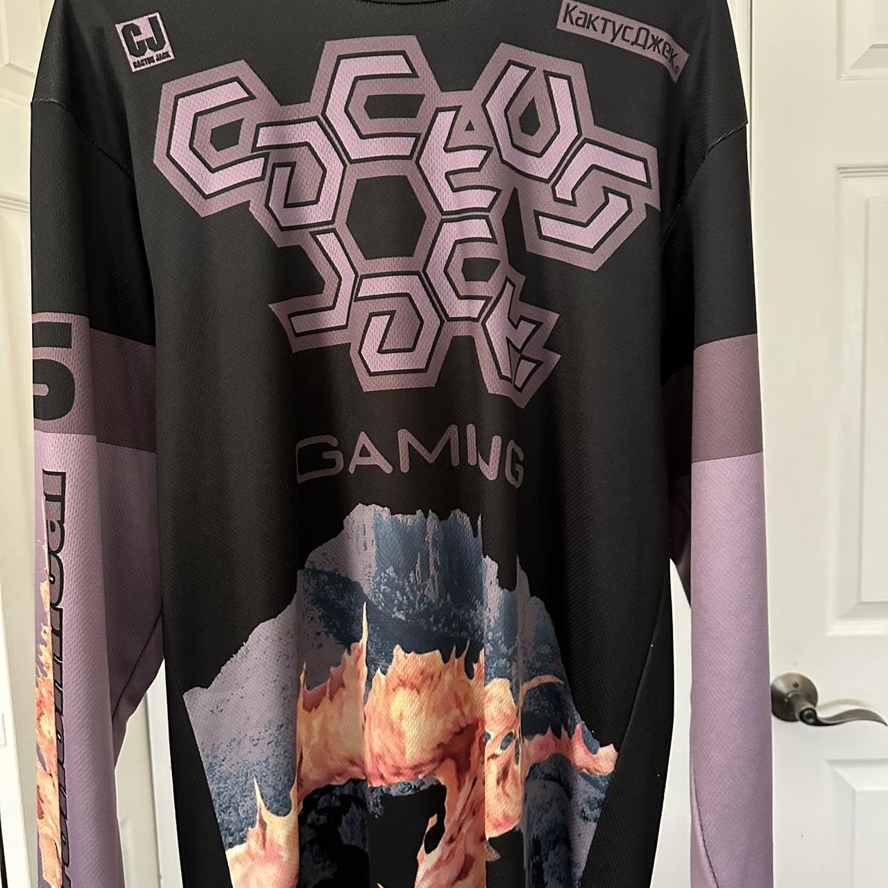 Travis Scott Gaming Jersey Size Large No Signs of... - Depop