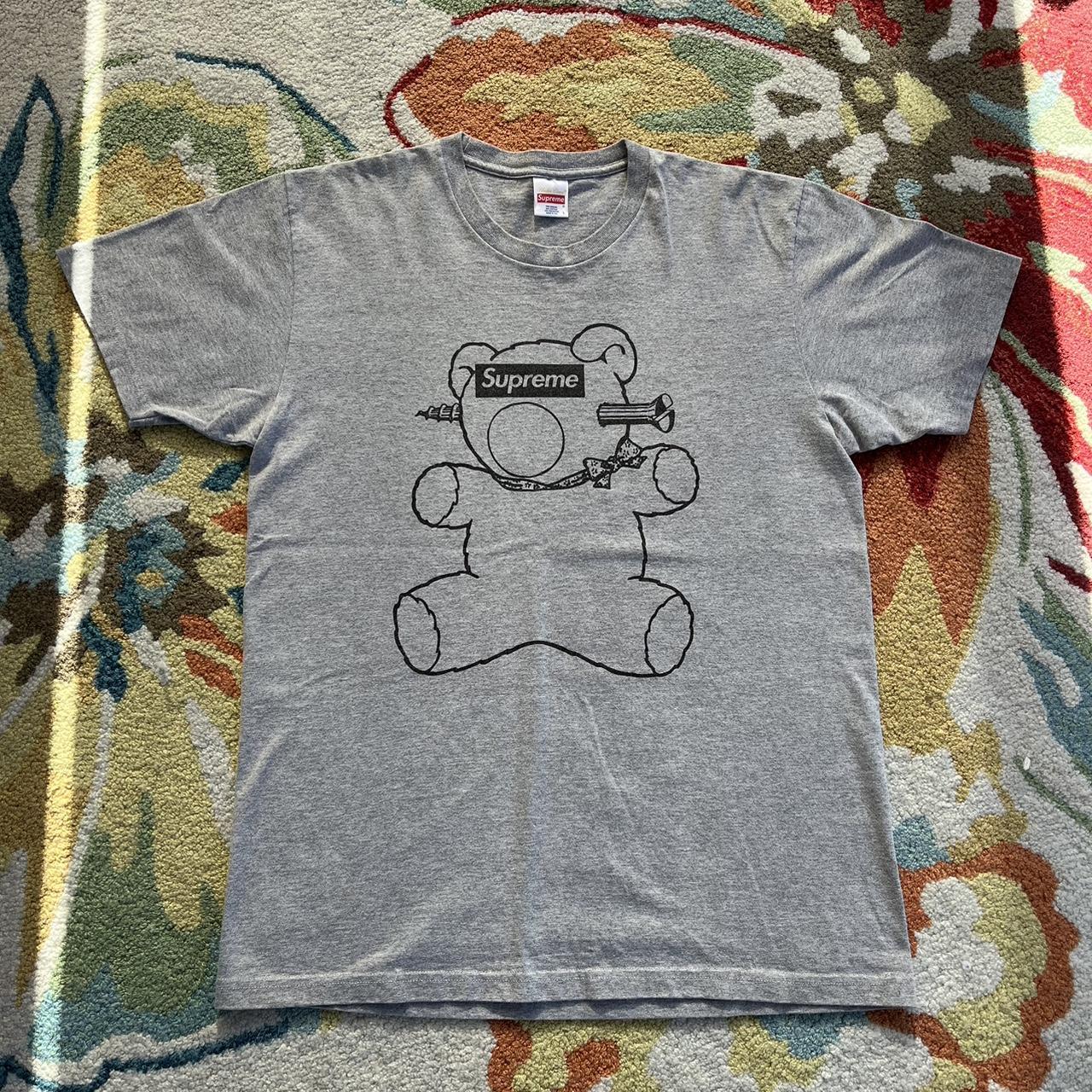 Supreme UNDERCOVER Box Logo Bear SS15 Grey , Gently...