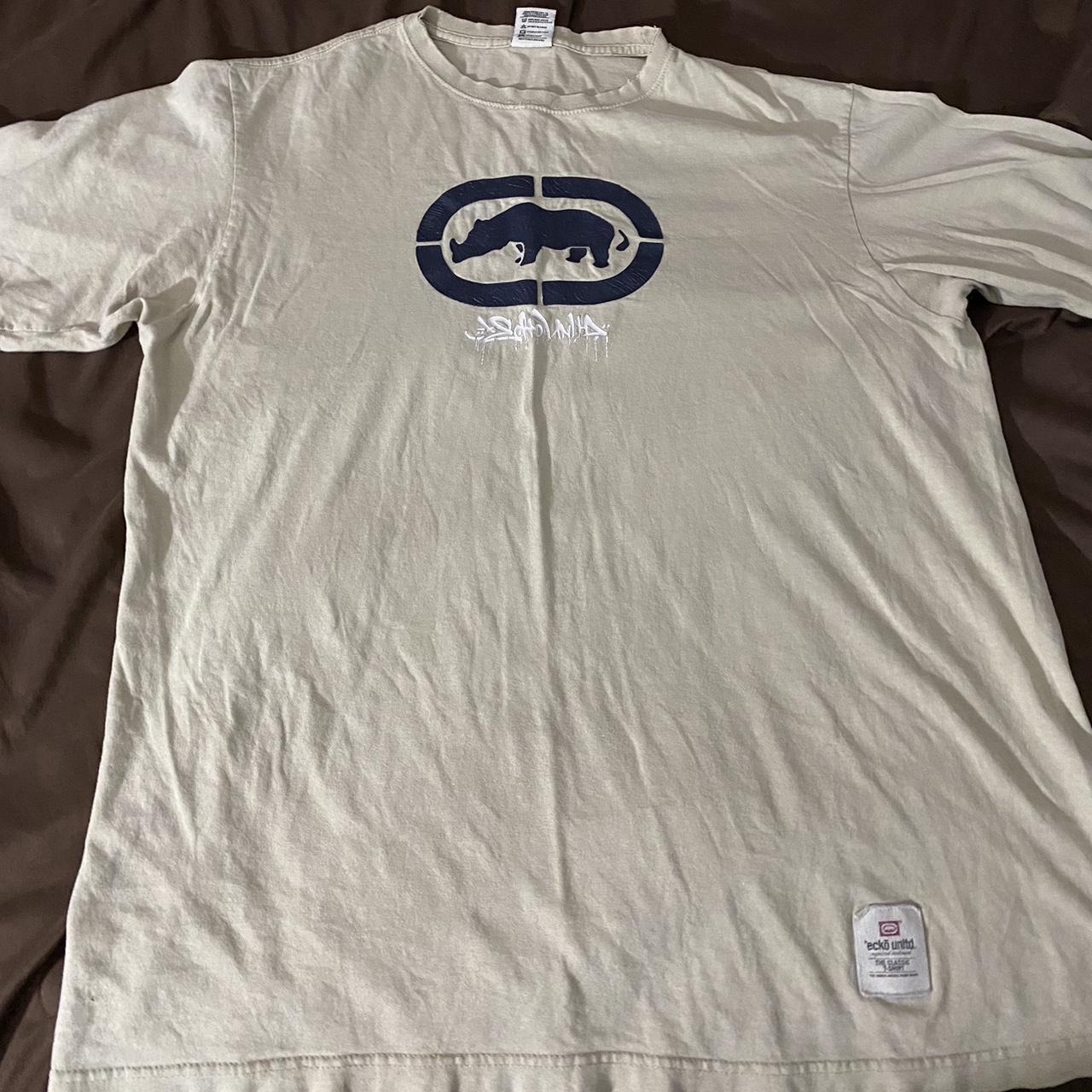 Ecko Unltd. Men's White T-shirt | Depop