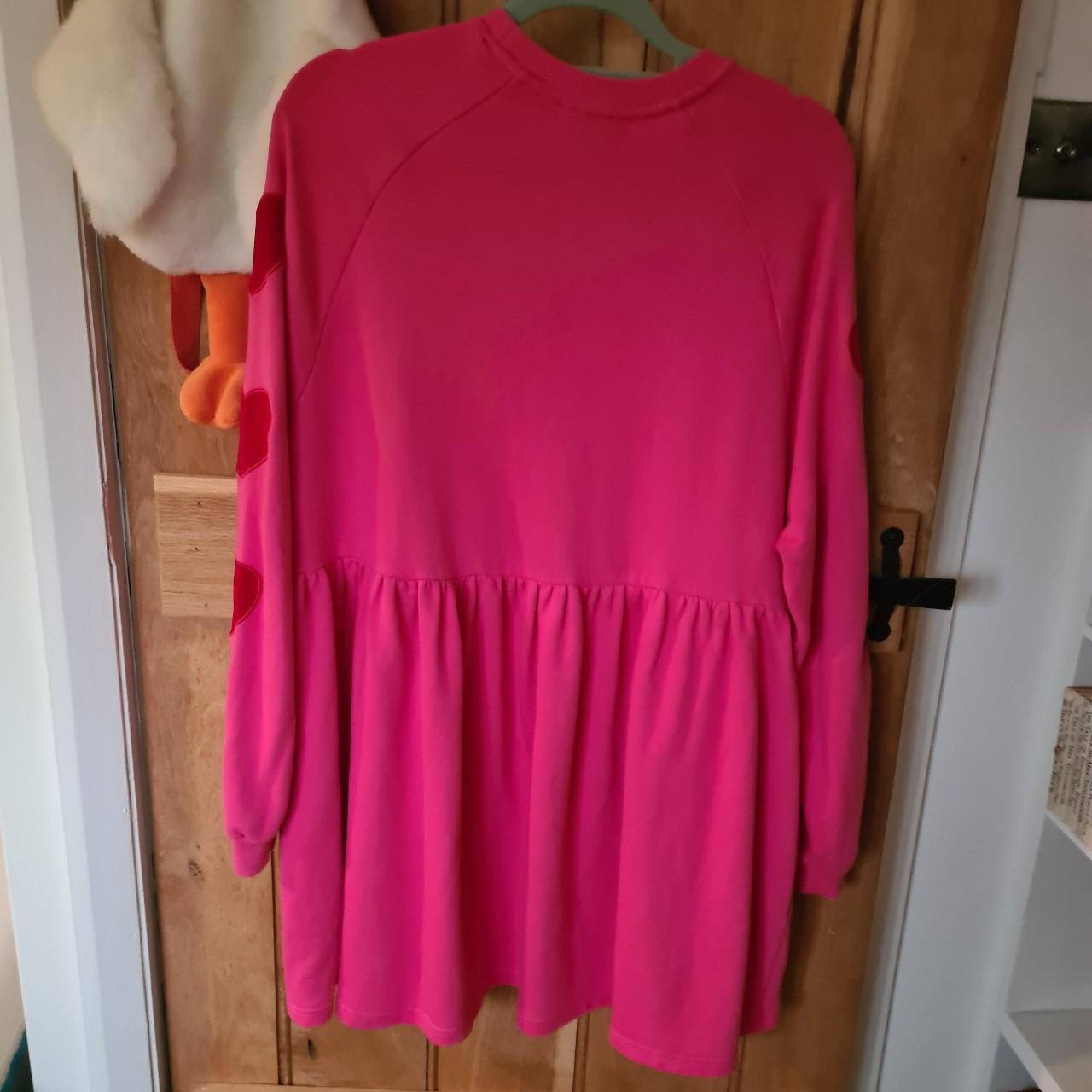 Lazy oaf pink outlet velvet dress