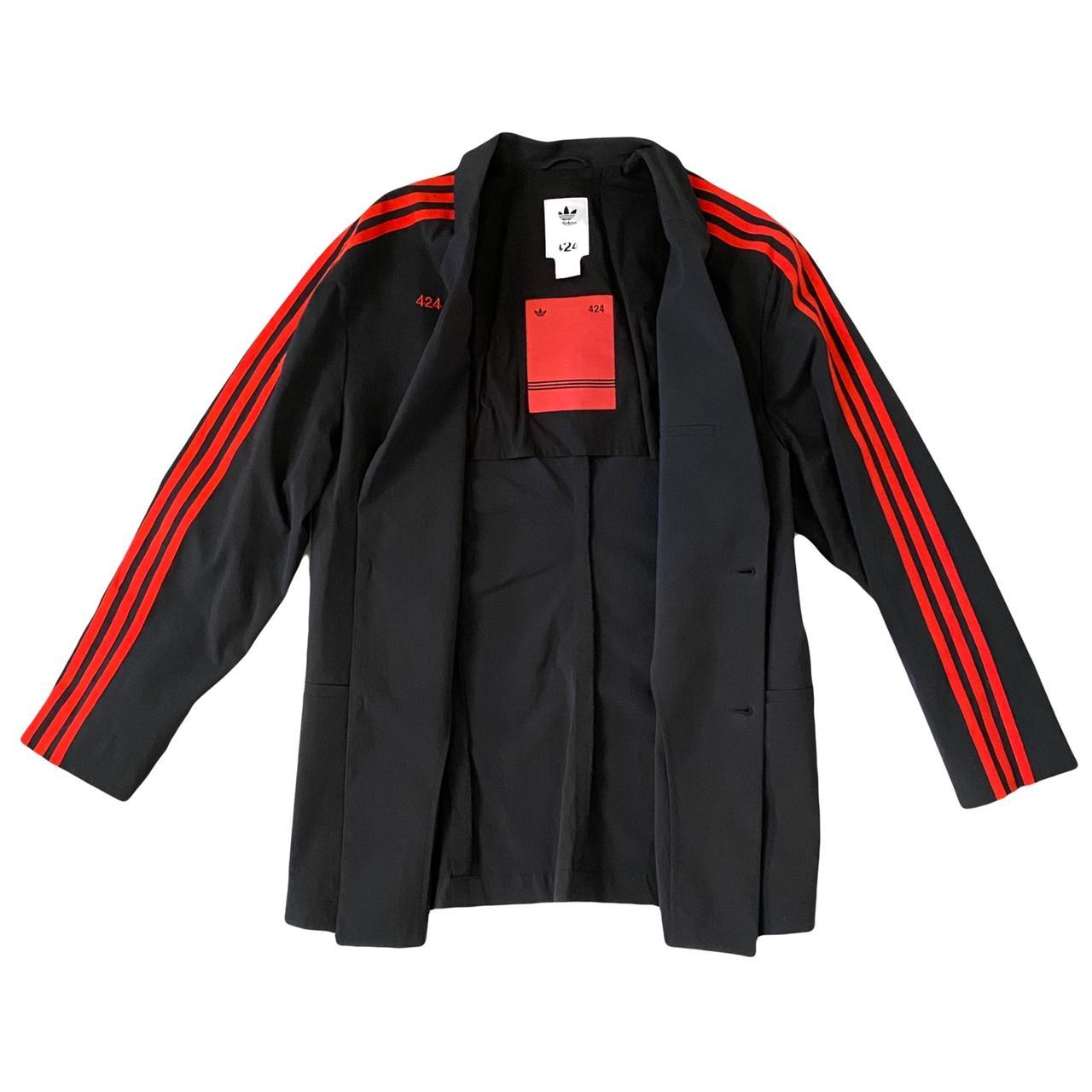 424 x Adidas collab blazer, Color: red and black...