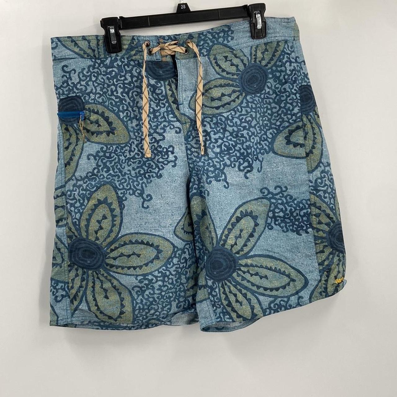 Patagonia mens floral swim trunks Brand Patagonia... - Depop