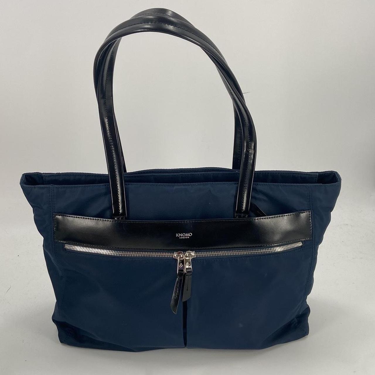 Knomo dark navy Grosvensor Place laptop tote Depop