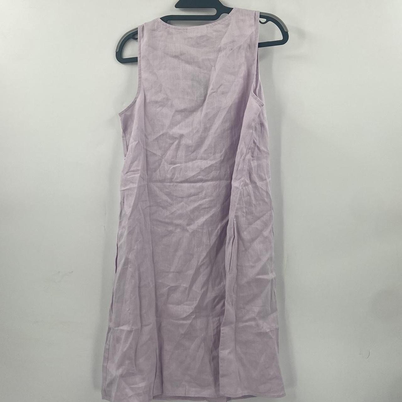 NWT J.Jill Pale Orchid Linen Mini dress NWT Brand - Depop