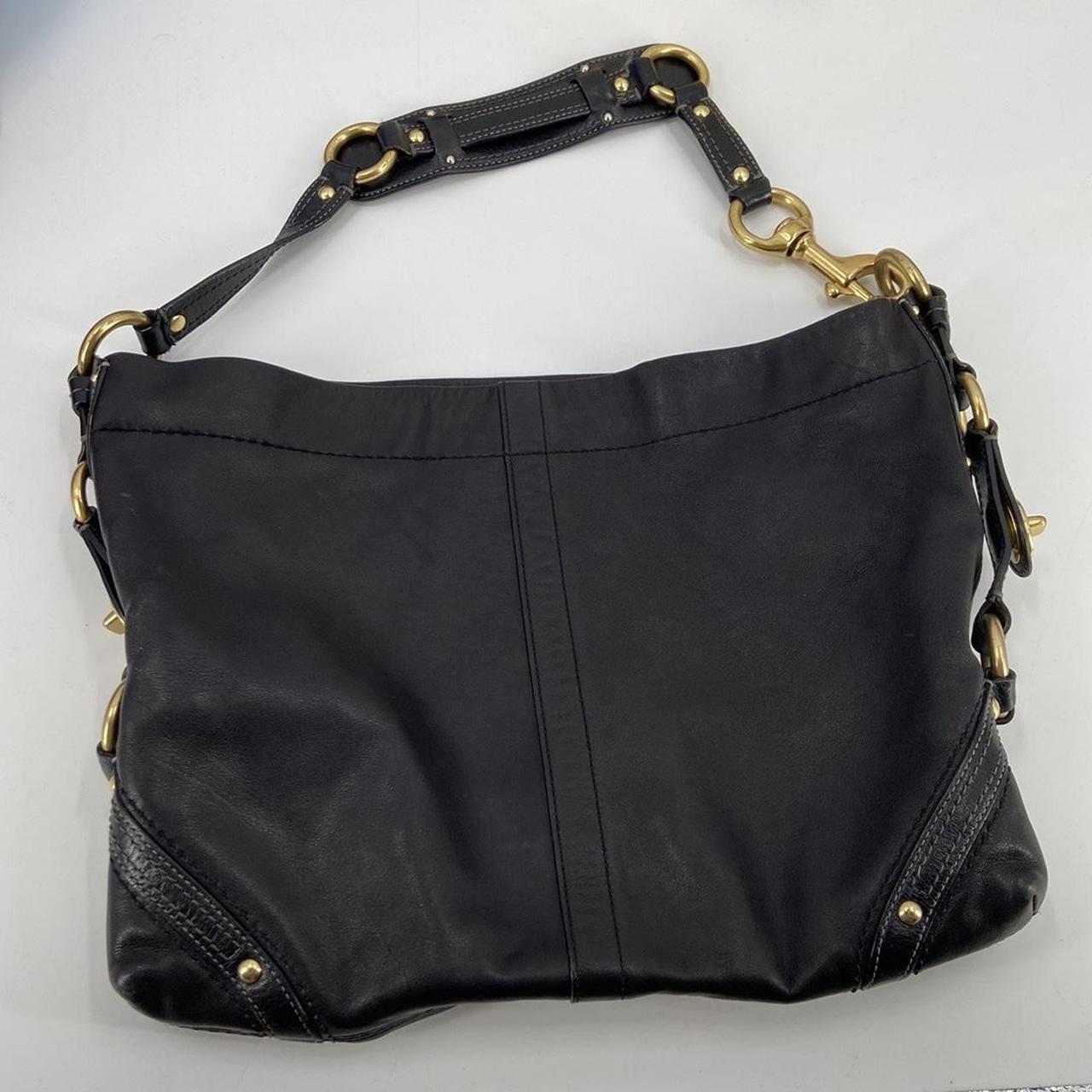 Coach Carly Leather Hobo Bag