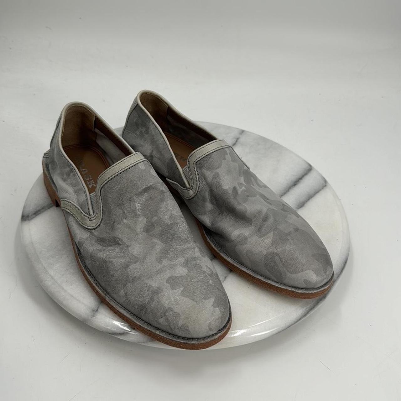 Trask grey camo leather loafers Brand Trask Size Depop