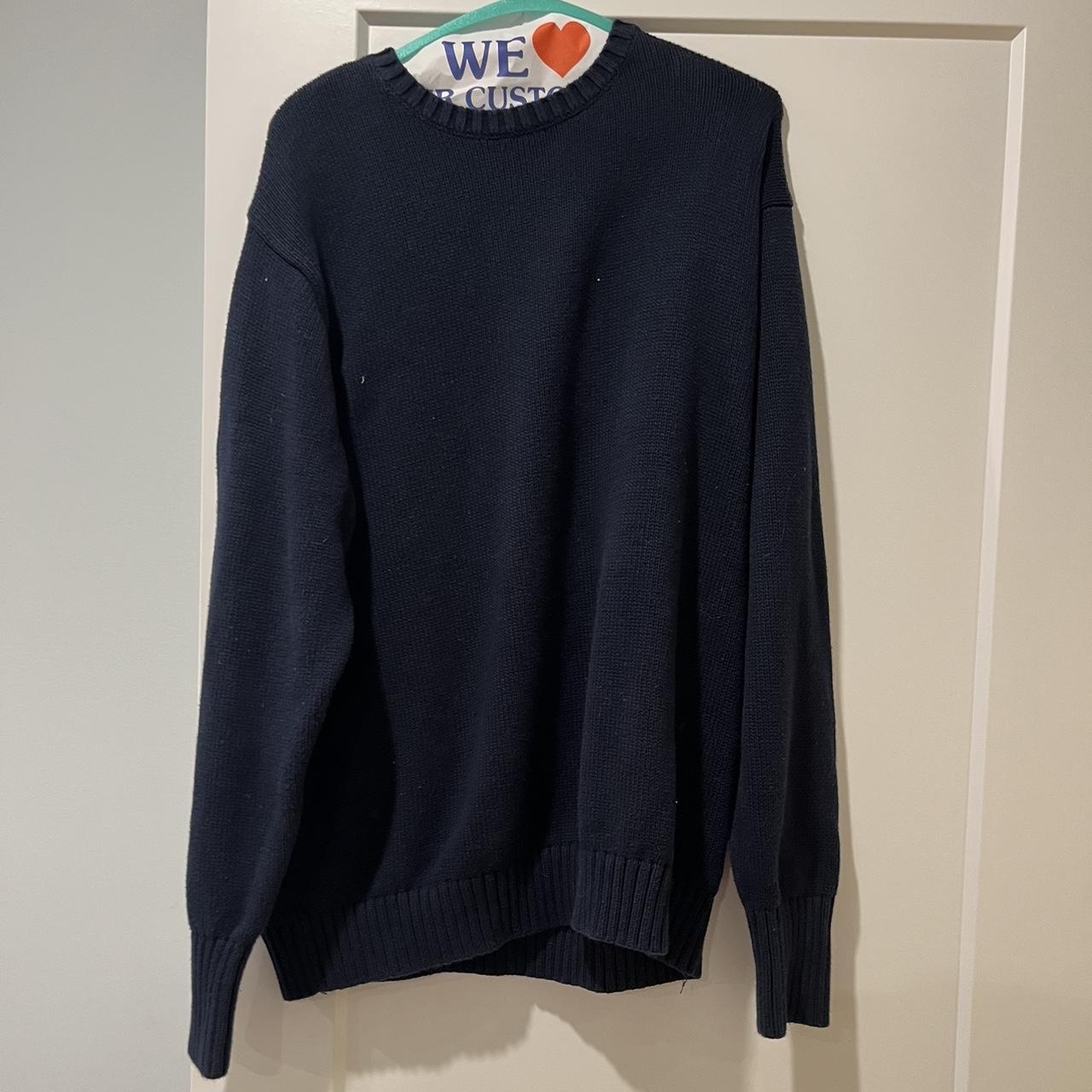 PERFECT CONDITION navy blue brandy sweater,... Depop