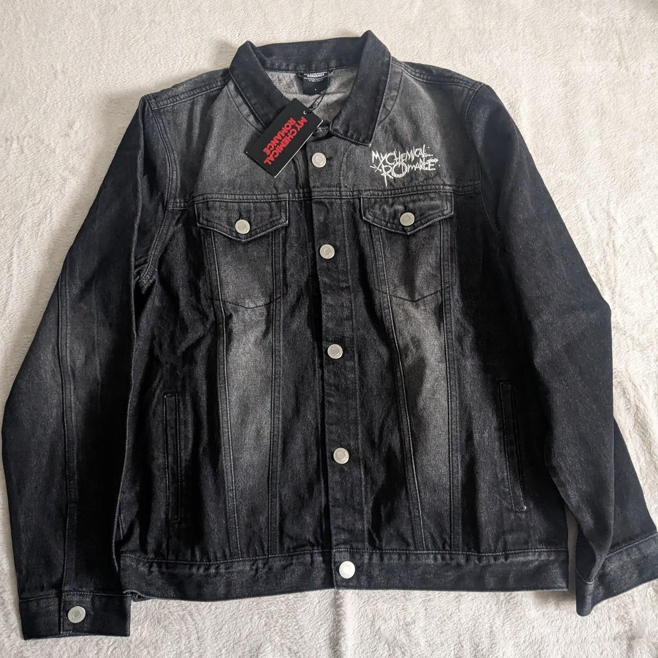 Official My Chemical Romance MCR denim Jacket -... - Depop