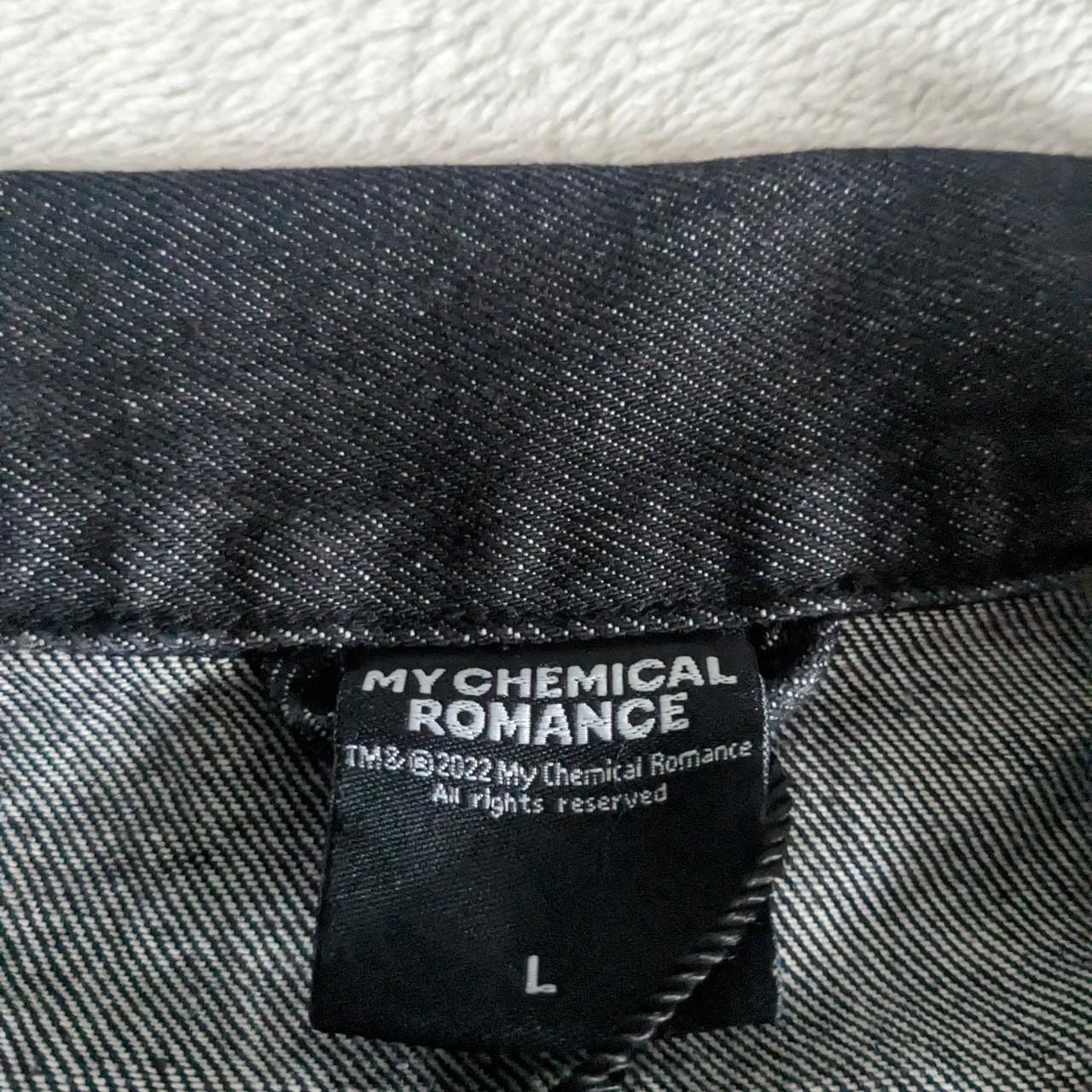 Official My Chemical Romance MCR denim Jacket -... - Depop
