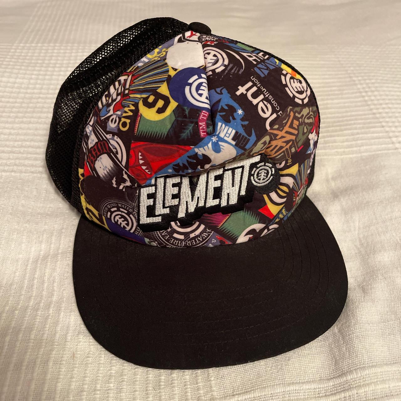 Element late 2000s adjustable snapback trucker Depop