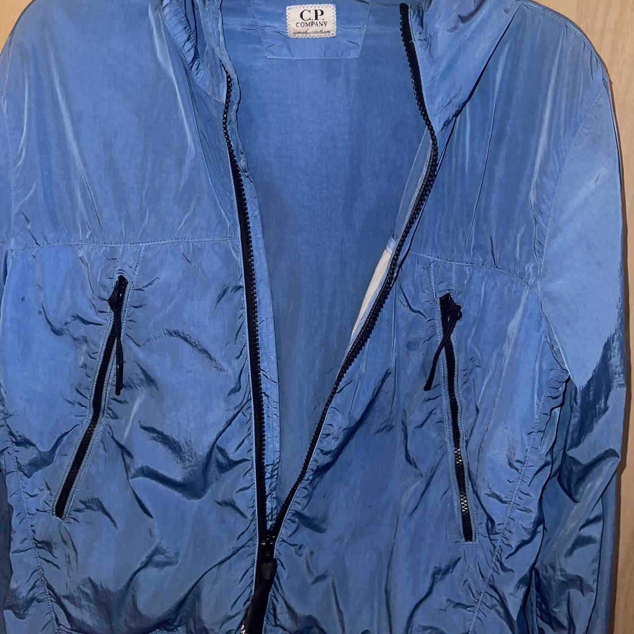 Age 14 cp chrome blue coat perfect condition have... - Depop