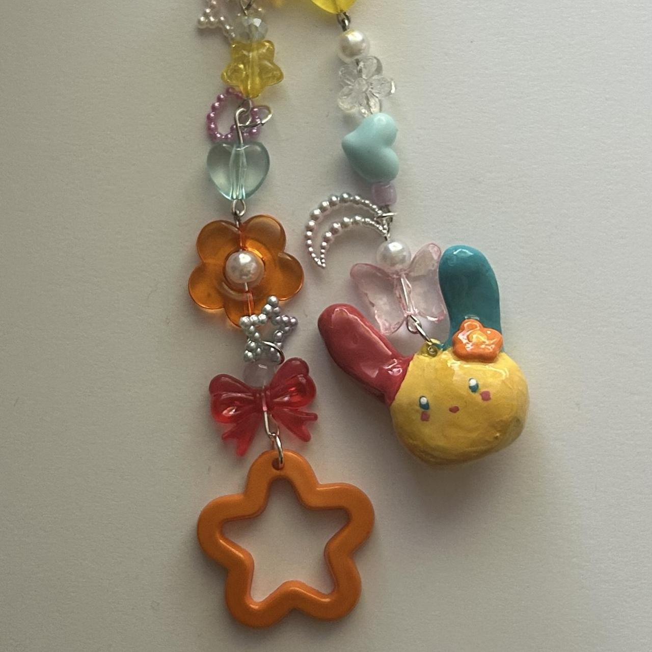 usahana sanrio handmade keychain phone