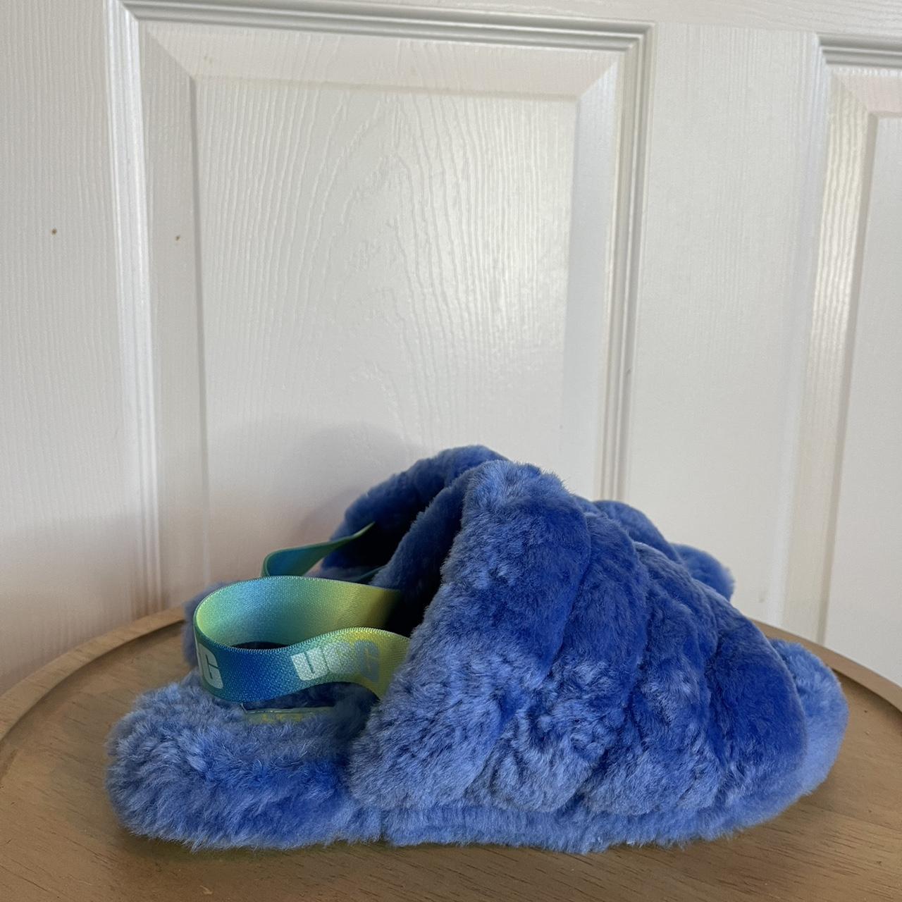 Ugg slides clearance blue