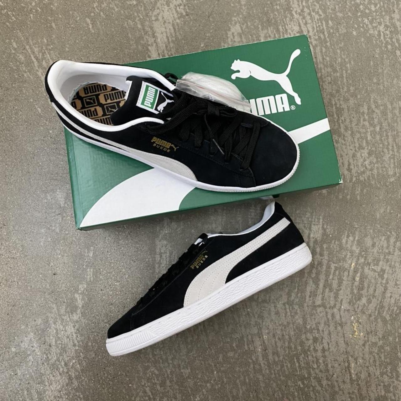 New Puma men’s suede sneakers size 9.5. Retail $70.... - Depop