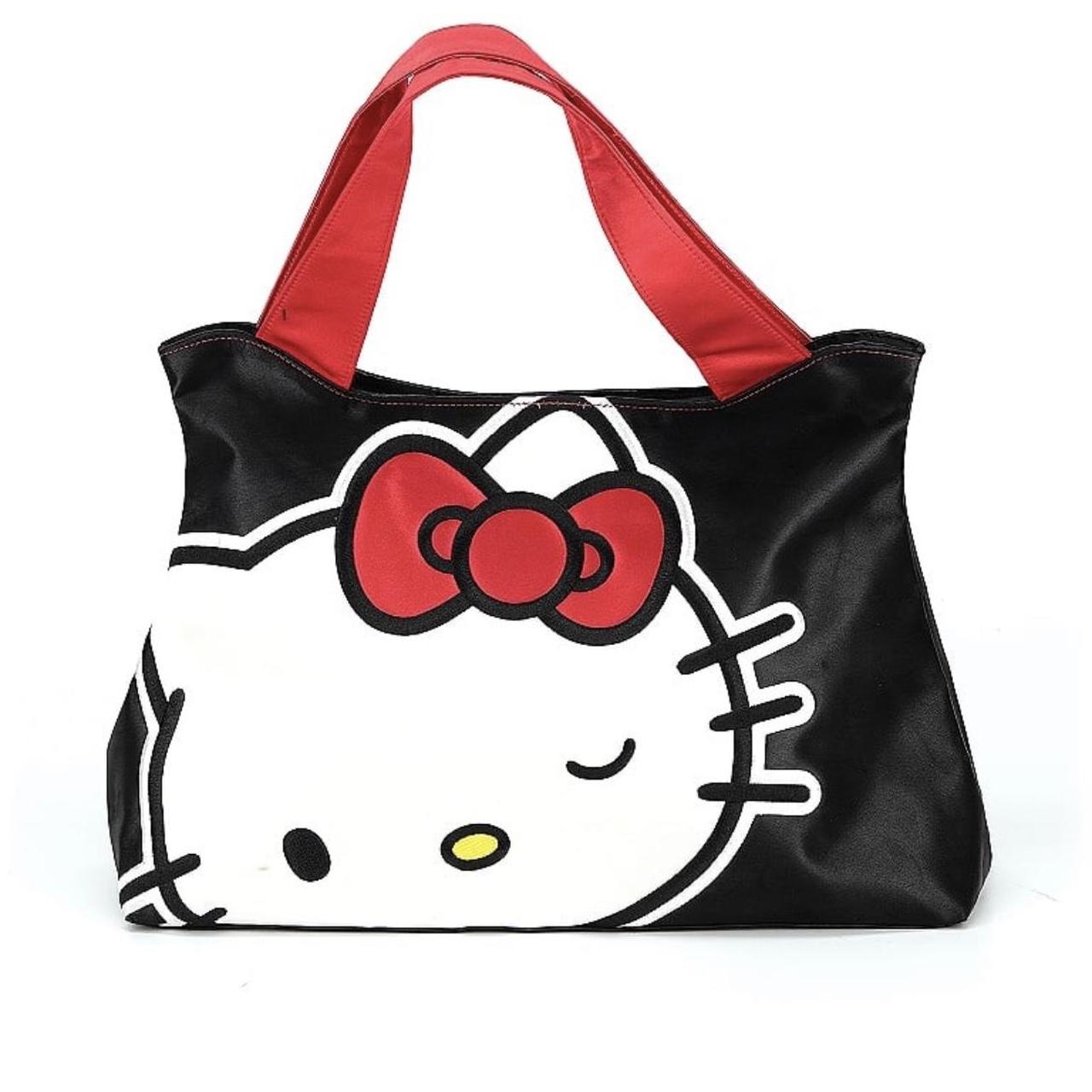 Sanrio Women's Black and Red Bag | Depop