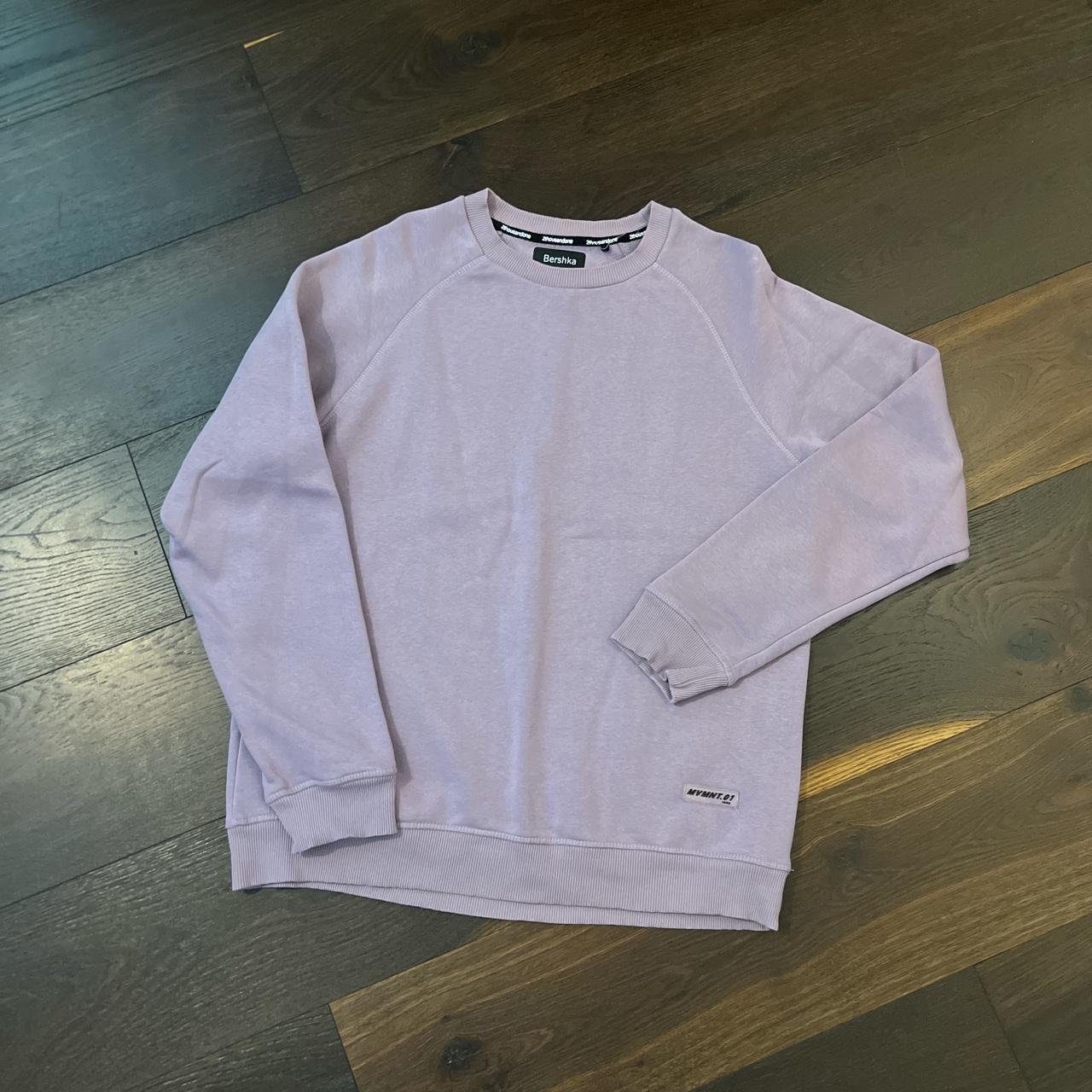 Bershka Sweater in Purple - Depop