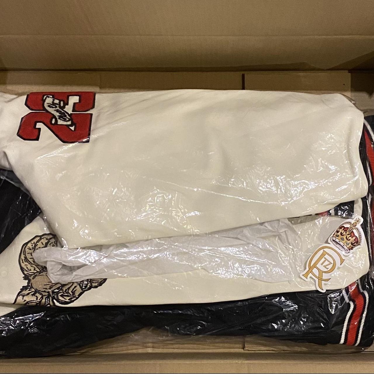 RARE CRTZ GOAT NAVY VARSITY JACKET SIZE XL As seen | Depop