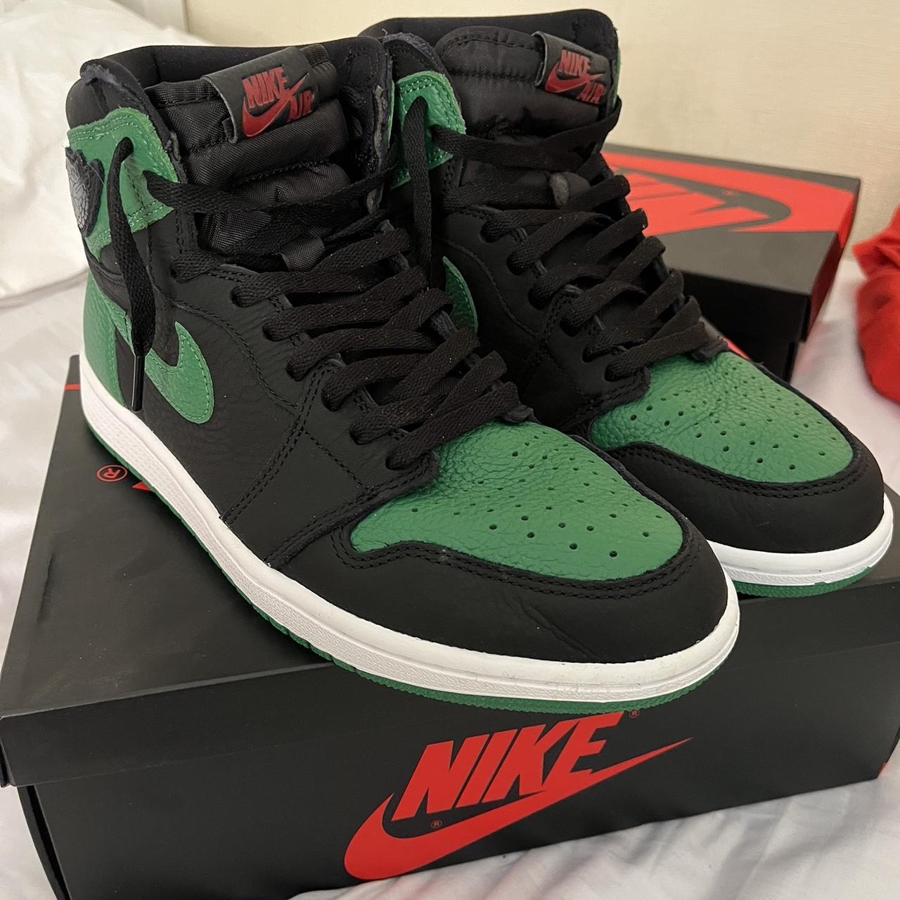 pine green jordan 1 9.5