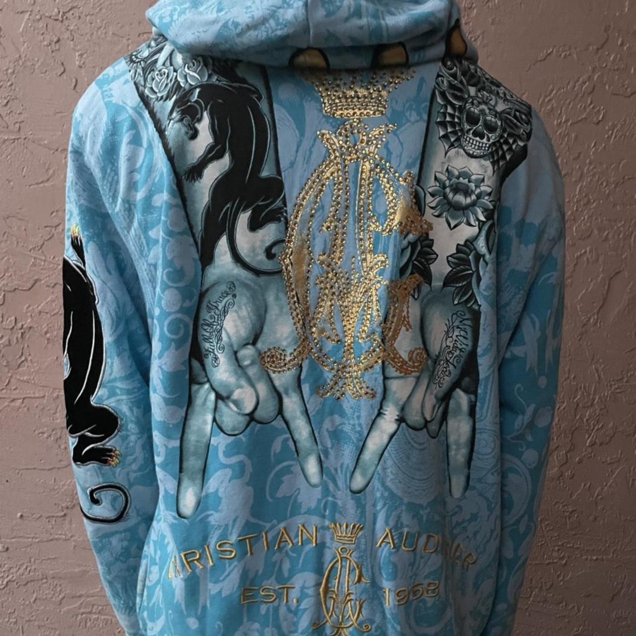 Christian Audigier Jacket Brand Ed Hardy by Depop