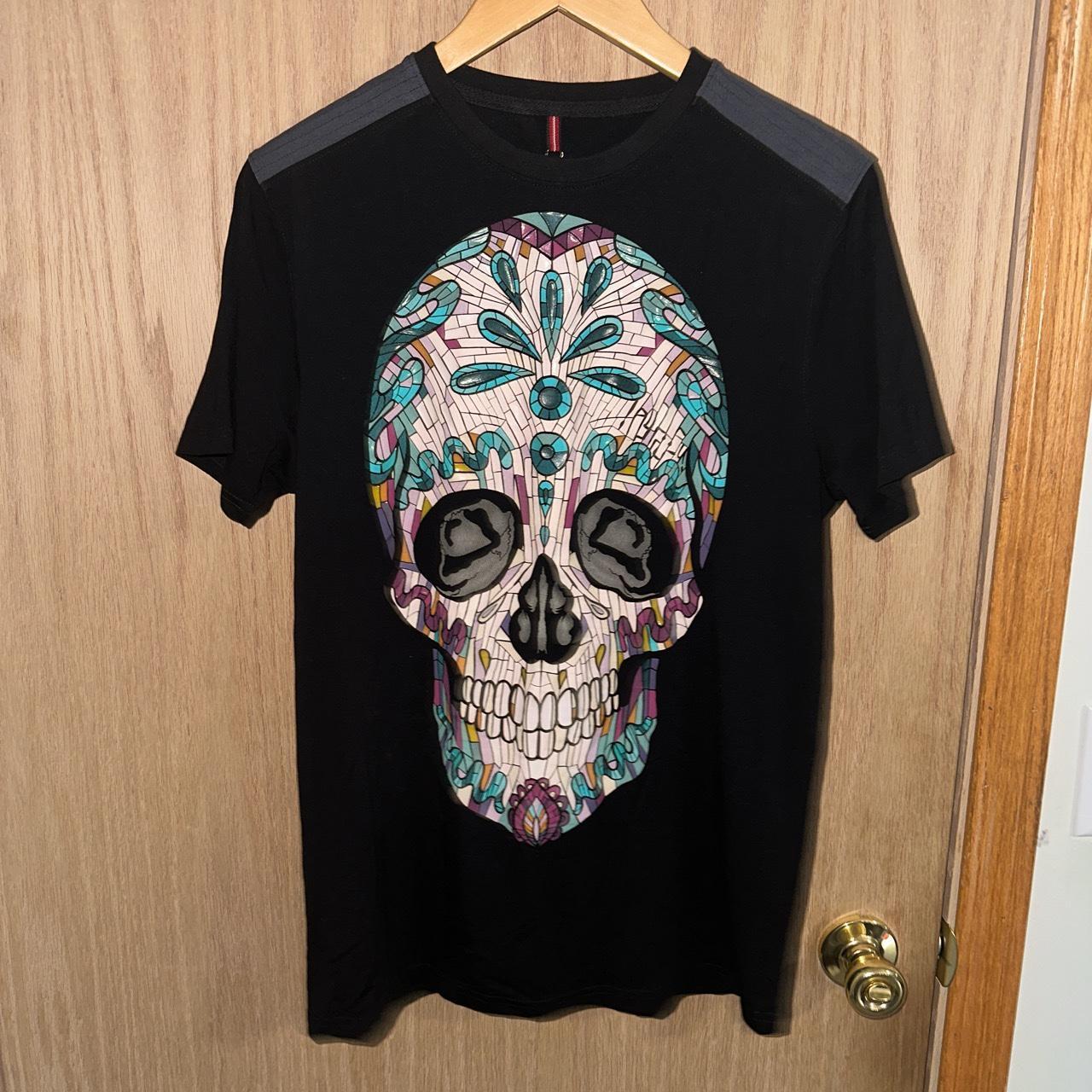 Ay Guey NWT Black store Sugar Skull T-Shirt Sz M Ay guey