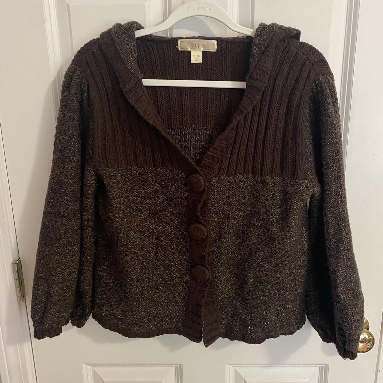 Women's Brown Cardigan Depop
