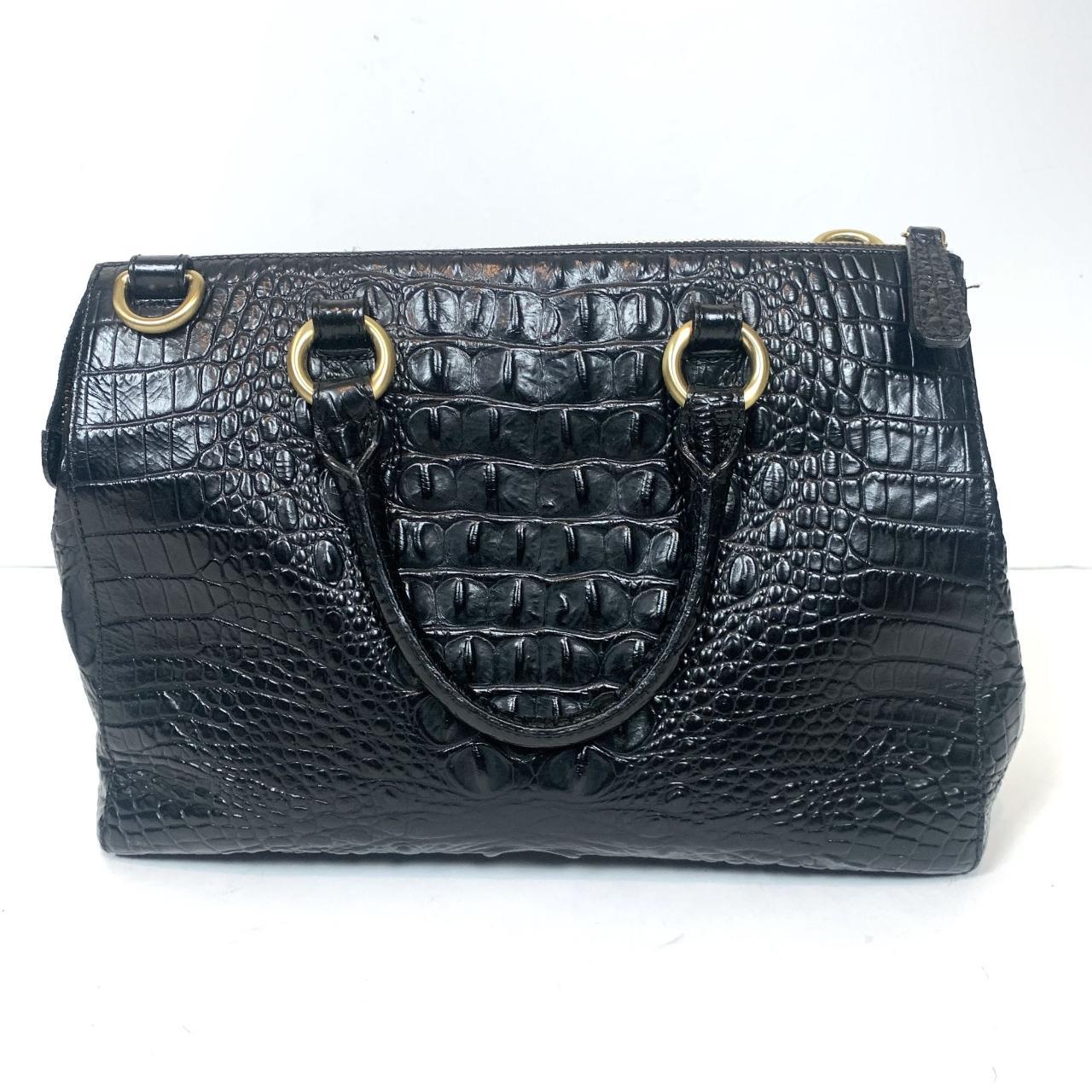 Brahmin Women's Black Bag | Depop