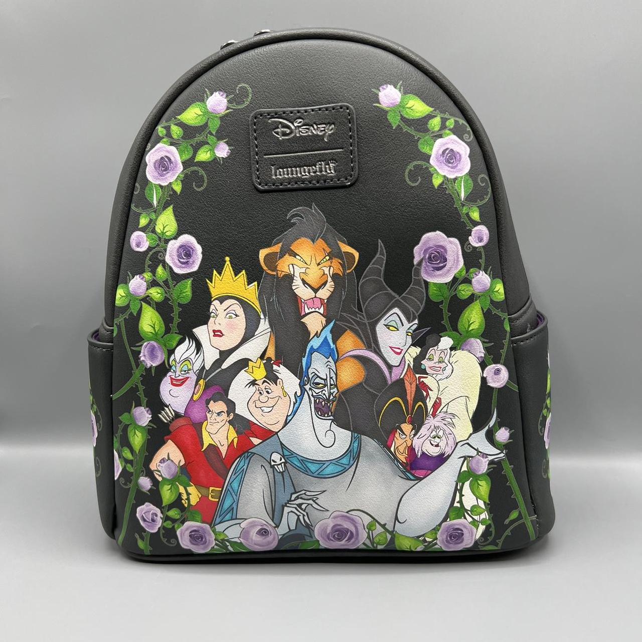 Disney villains backpack clearance loungefly