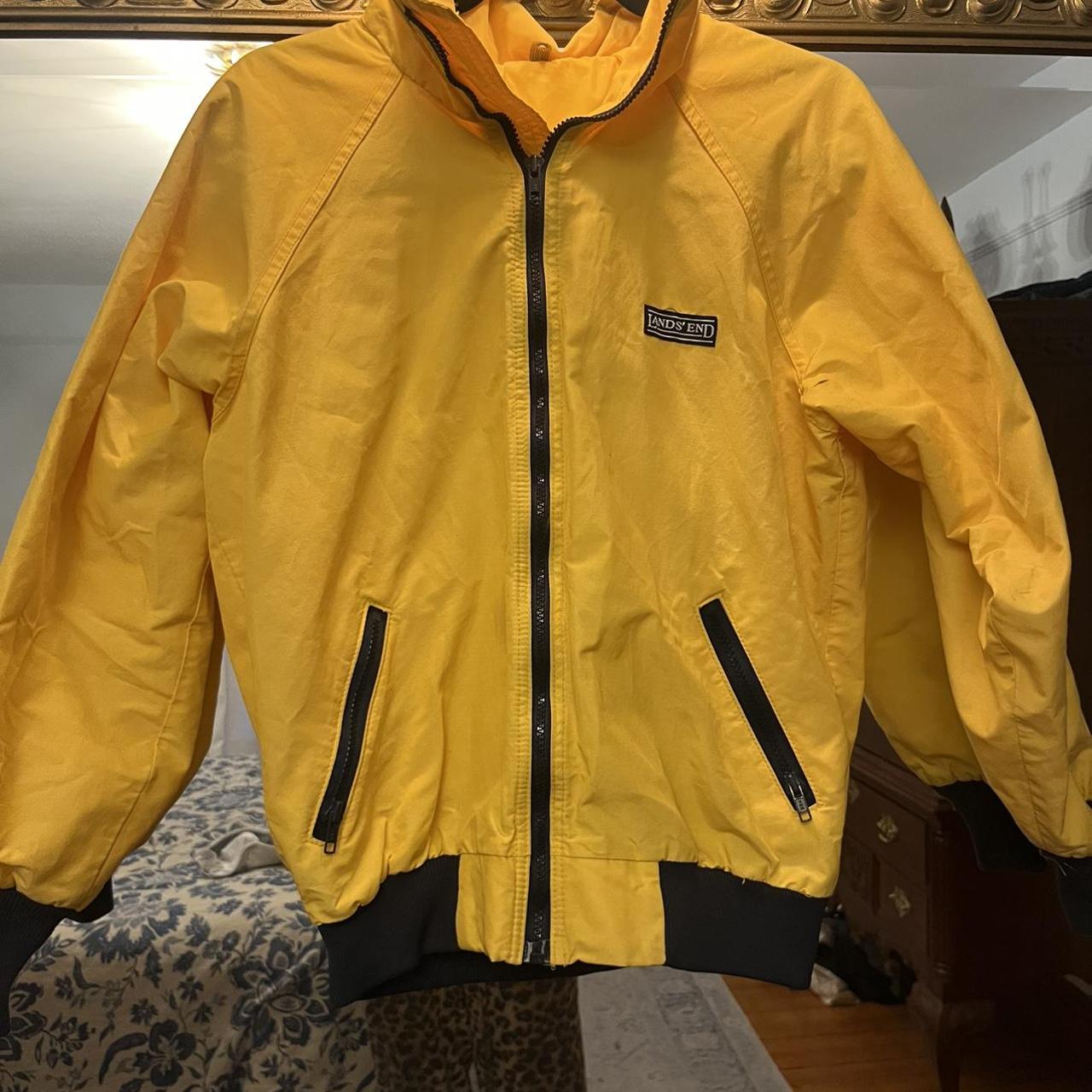 Vintage Lands End jacket size s good condition,... Depop
