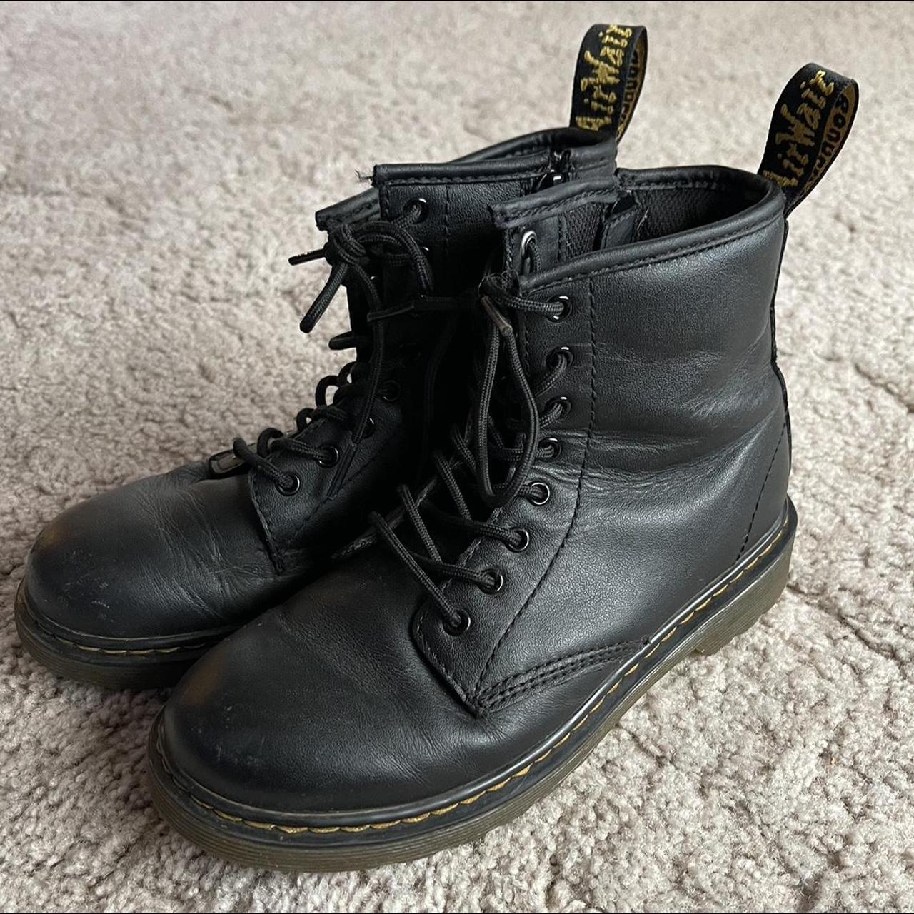 doc marten boots women’s size 5 so very small! but... - Depop