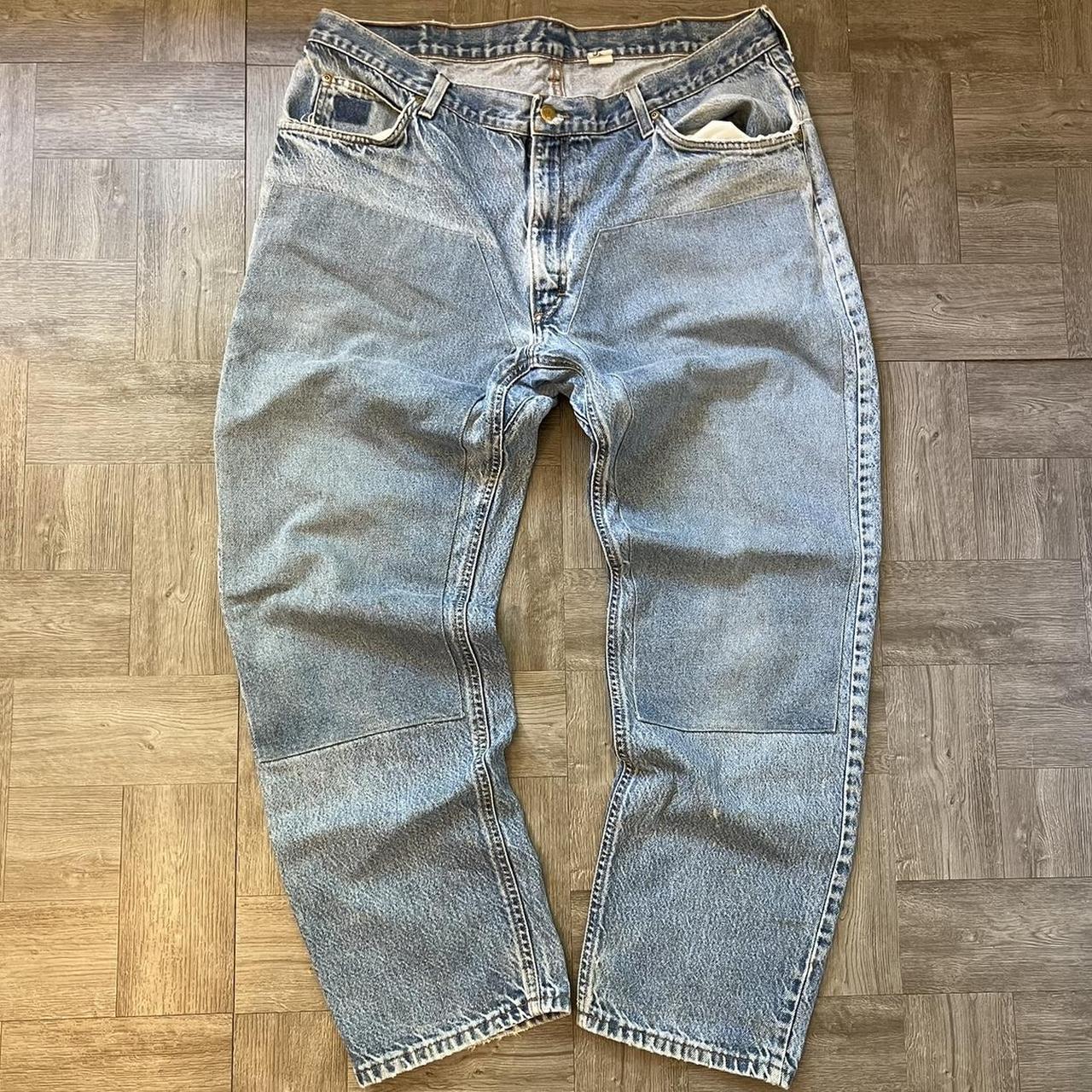 Mens diamond fashion cut jeans