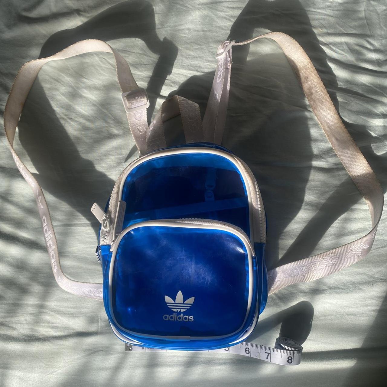 Adidas backpack outlet clear