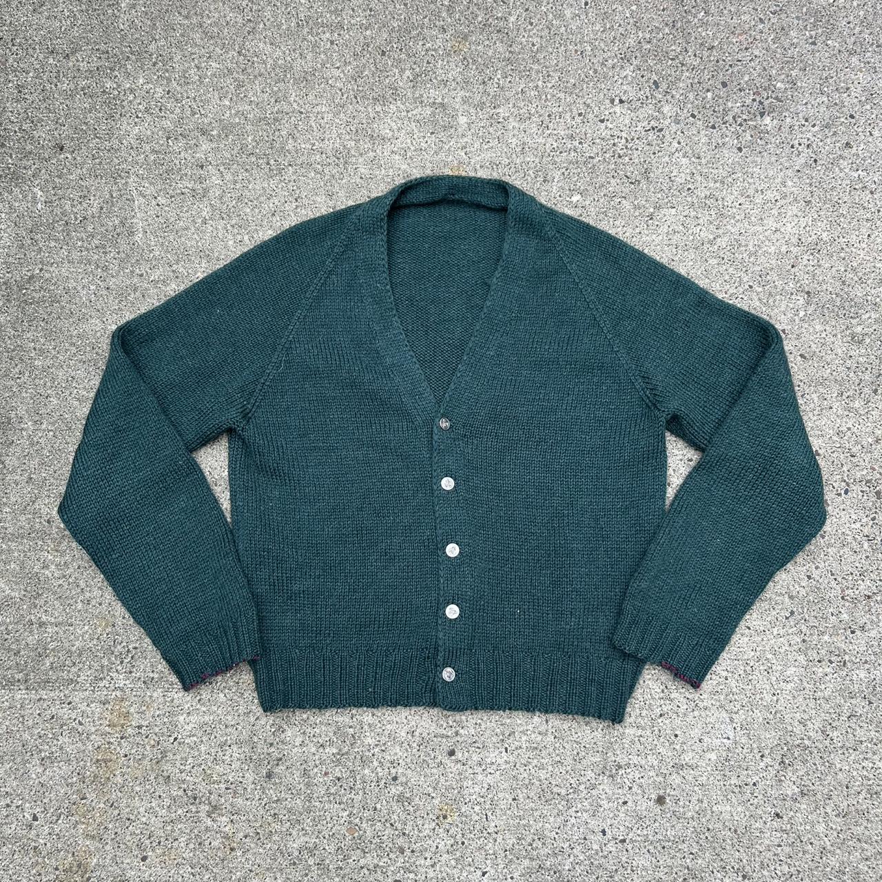 【JEMUT】★男女兼用★25SS OUR LOOSE FIT MOHAIR CARDIGAN UNUSED | Mohair and Wool Men Cardigan - Brown Multi | Men