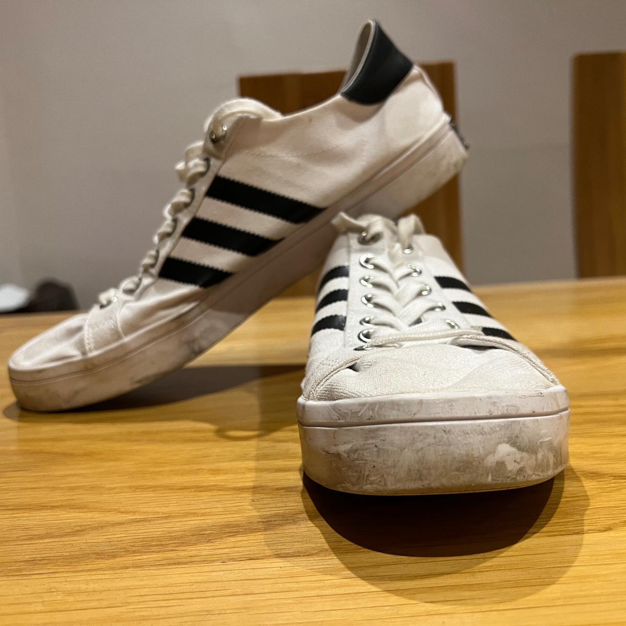 mens white adidas trainers sale