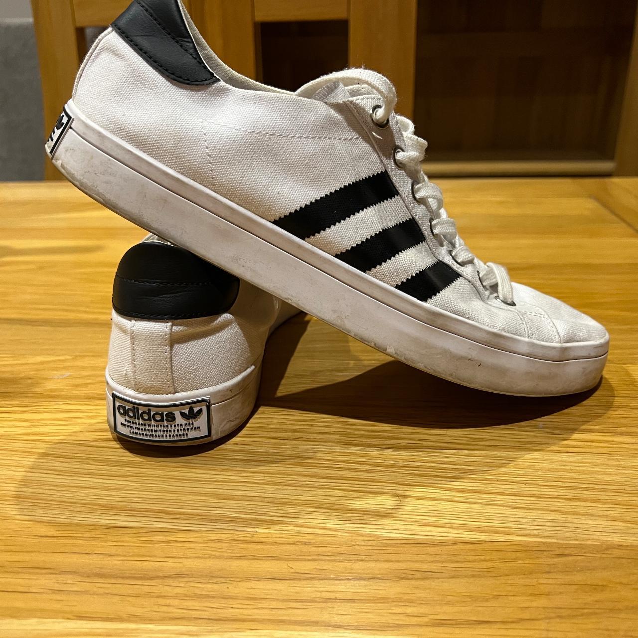 Adidas Men's White Trainers | Depop