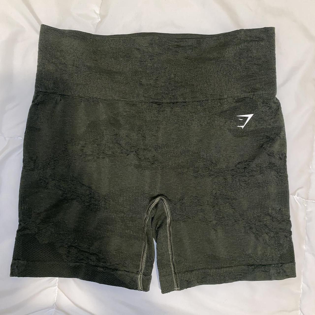 Gymshark Dark Grey Vital Seamless Shorts -Size - Depop