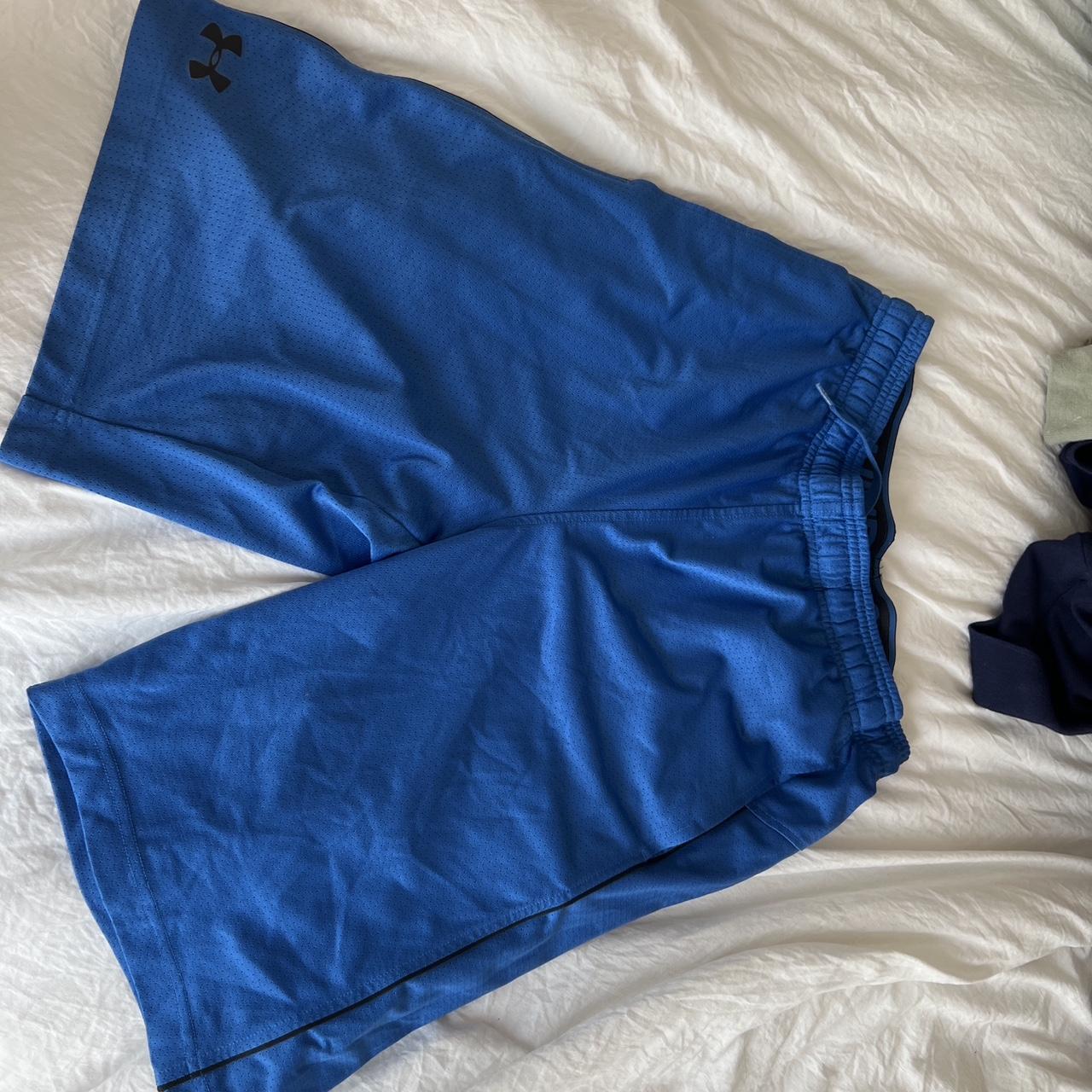 Men’s Under Armour royal blue basketball shorts.... Depop