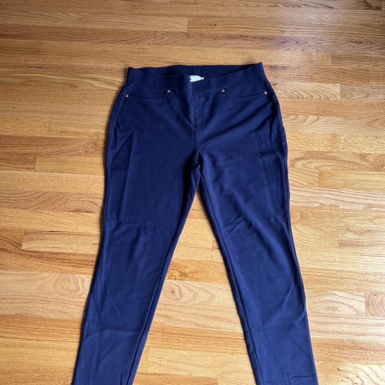 Michael kors pants womens navy online