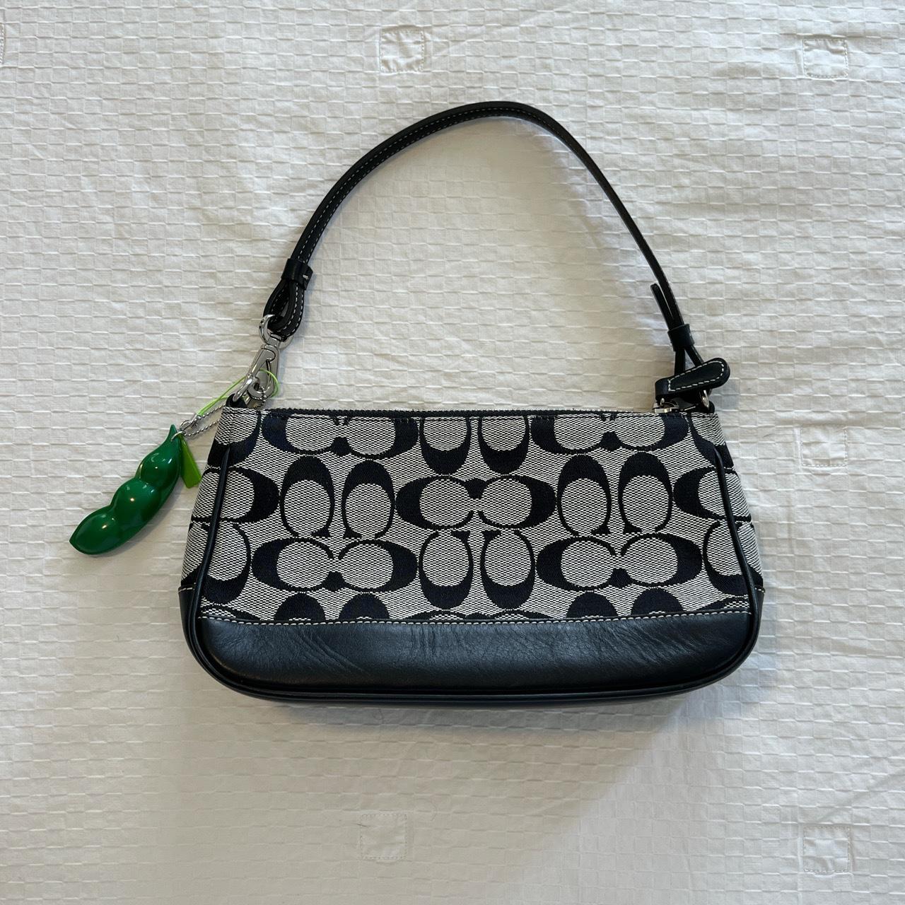 Most gorgeous coach monogram Demi bag in DARK... - Depop