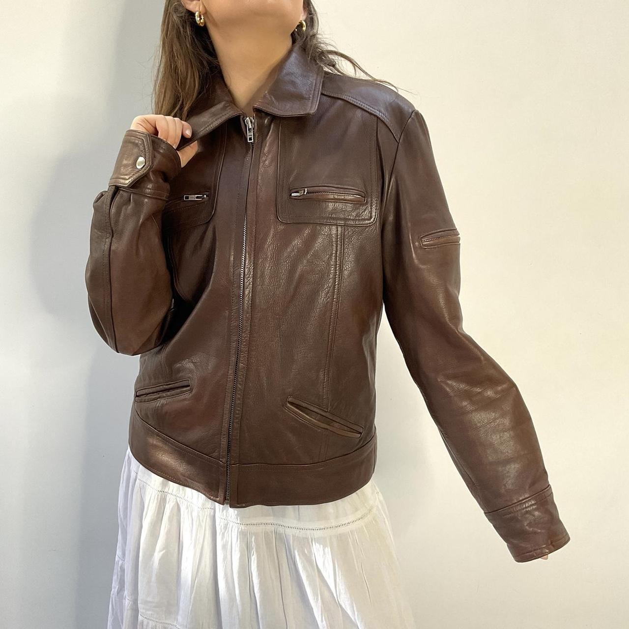 Women S Brown Jacket Depop